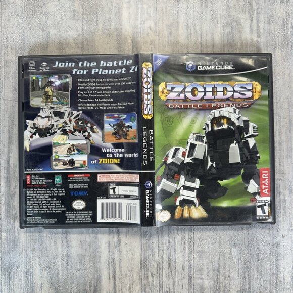 Zoids: Battle Legends In Original Box With Manual Nintendo GameCube Clean - Picture 5 of 5